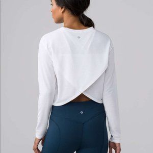Lululemon Pushing Limits Long Sleeve, Size 6